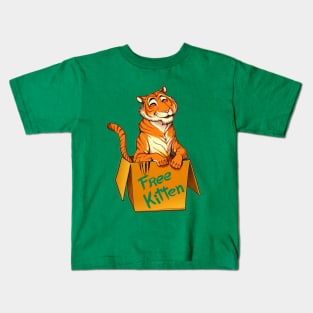 Free Kitten Kids T-Shirt